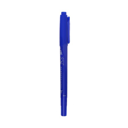 Permanent marker, double -sided, round, 2 mm/0.7 mm, blue-8