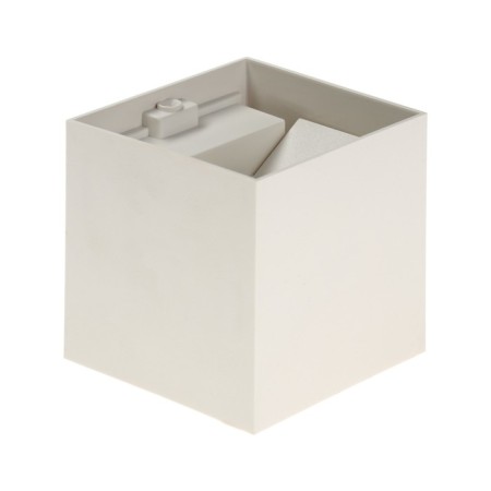 Facade lamp "Cube", FSD-062, 6 W, 4000K, Regulation. Ray, IP65, 220 V, plastic, white 1008423-5