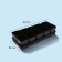 Set for seedlings: glasses of 700 ml (10 pcs), pan 44 × 18 cm, black, Greengo