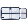 Penal 1 section 130 x 190 mm, hinged bar, Hatber "Harry Potter" Blue NPN_46068