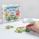 Board game according to the methodology of Segen "Mosaic for Bunny", 20 cards, 4 figures, 3+