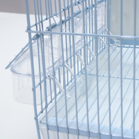 Poultry cell is equipped with BD-5/2W, 62 x 27 x 40 cm, white (packing 4 pcs)-9