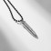 Kulons "Demetrons" Pistol and bullet, black color in gray-silver, 45 cm