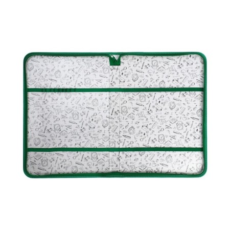 A4, 350 x 240 x 30 mm, with a handle, lightning around, Hatber, Pixels, textiles/laminated cardboard,-5