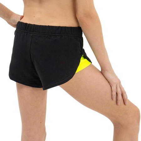 Shorts for gymnastics and dancing Grace Dance, p. 34, black color/lime-2