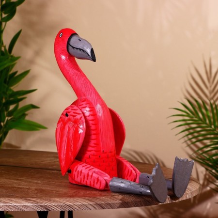 Souvenir "Flamingo" hanging paws, tree 38 cm-1