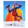 A set of notebooks 10 pieces, 12 sheets, in a cage, cover coated cardboard, spider-man