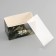 Box for 2 cupcake with a transparent cover, "February 23", 16 × 8 × 10 cm, confectionery packaging