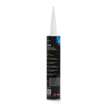 Glue for gluing glasses Airline PU, quickly dry, black, cartridge, 310 ml.