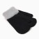 Baby mittens Minaku, col. Black, 20 cm