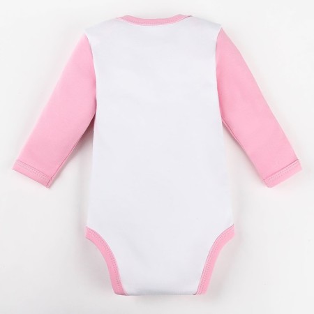 Body crumb I am "Daddy's daughter", white/pink, height 74-80 cm-5