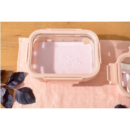 Container for baking, storage and carrying of products in the Smart Solutions cover, beige color, 1050 ml-19