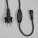 Garland "Curtain" 2 x 1.5 m, IP65, UMS, dark rubber thread, 360 LED, glow of multi, 220 V