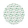 Pareo and beach rug "Field flowers", d = 150 cm