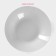 Board Ceramic Deep Dolyana "Monica", 550 ml, D = 20 cm, white color
