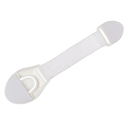 A set of locks for doors and boxes, fabric, universal, 18 cm, 4 pcs., White color, crumb I-8