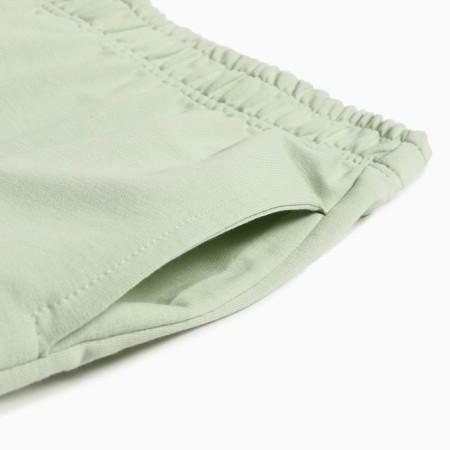 Women's costume (sweatshirt, trousers), pale green color, size 54-9