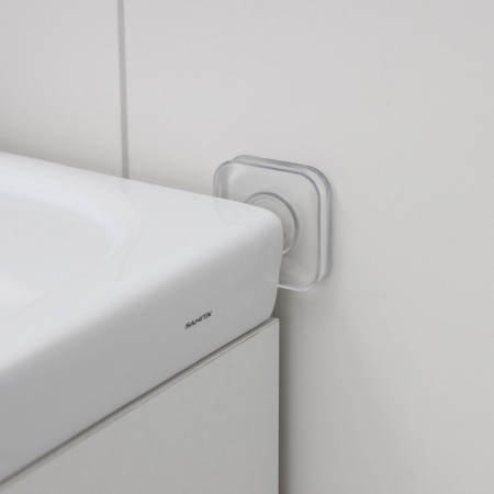 Holder-Stopper Universal for the home, 4.6 × 1 cm, transparent-8