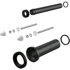 A set of accessories to the Alcaplast M9000 toilet, with elongated details