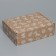 Box the team "bumps", brown, 27 x 21 x 9 cm, new year