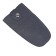 Key on the button, length 11.5 cm, blue color
