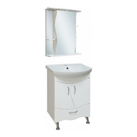 Lilia 55 mirror "Right 24 x 55 x 75 cm-1