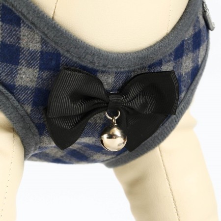 AMUNICE COMMUNICAL with soft harness, L, leash 120 x 1.5 cm, Osh 30-50 cm, OG 36-56 cm, gray 71191-3