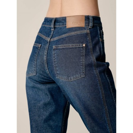 Women's jeans with imitation of CONTE Elegant Relaxed, size S, Blue color-1