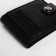 Male purse for magnet, department for bills, for maps, for coins, black color