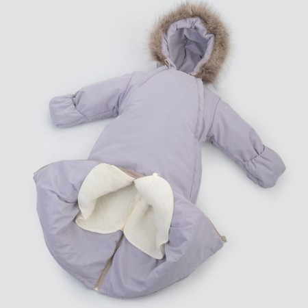 Kinderlitto transformer Kinderlitto "Velvet", height 62-74 cm, lilac color-5