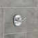 Nast-wall hook, double accoona a11201-2, color chromium