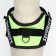 C9 harness is soft reflective, size xs, og 38-50 cm, weight 3-6 kg, green