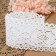 Knitted lace, 60 mm × 15 ± 1 m, white color