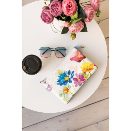 Women's bag with lightning, blue color-2