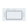 Hood Homsair Crocus Push 52, built -in, 850 m3/h, 3 speeds, 52 cm, white