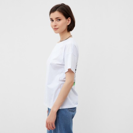 Women's T -shirt Minaku Future, white color, size 42-1