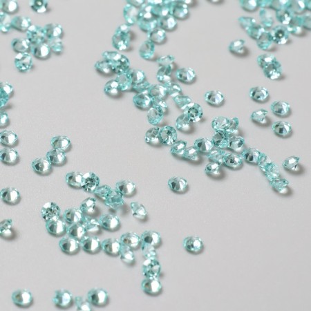 Decor for creativity plastic "Crystals of the sea wave" set 20 grams d = 0.12 cm