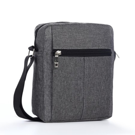 Male bag, gray color-1