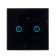 PowerLite-M2 switch, wireless, sensory, 2 keys, black color