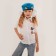The carnival set "Defender of the Fatherland" Blue takes, size 54-56, bows 2 pcs