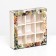 Box for 9 sweets with a shell, "inspiration" 13.8 x 13.8 x 3.8