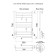 Electric towel Indigo Line Trinity, 700x300 mm, timer, hidden installation, chrome