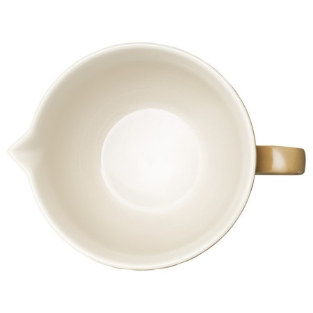 A jug for mixing beige color with a relief pattern of Taiga berries, 2l-5