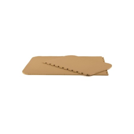 EVA rug universal Eco-Cover, honeycomb 125 x 65 cm, beige, transformer-3