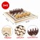 Board game 3 in 1: backgammon, checkers, chess, 40 x 40 cm