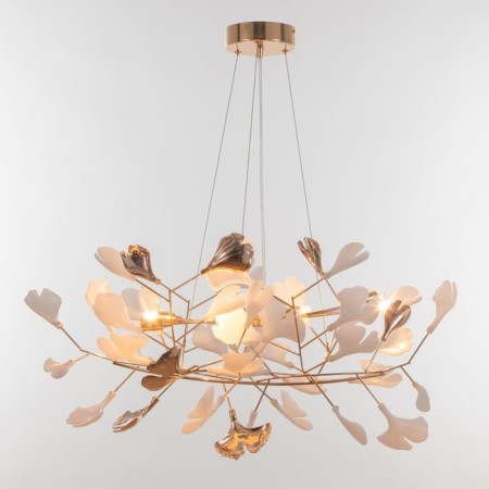 Luke "Leticia" 6xg9 White-gold 40x40x80cm Bayerlux-1