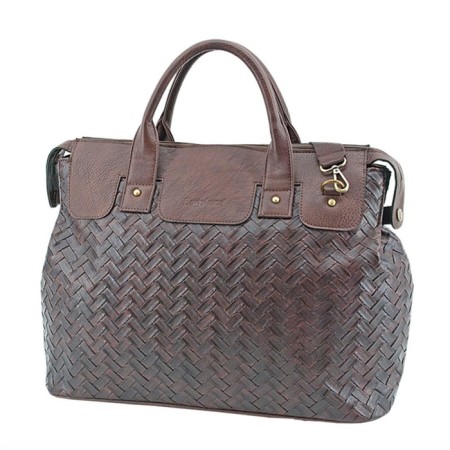 Road bag (B2783-01112) Artificial leather, brown, 1x730x43 cm