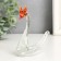 Souvenir "Swan" H 115 mm. (into glassbreed) kr/b