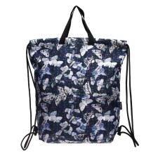 A bag for shoes 440 x 365 mm, Erich Krause, density 300D, with a reflective strip, with handles, butterfly Garden