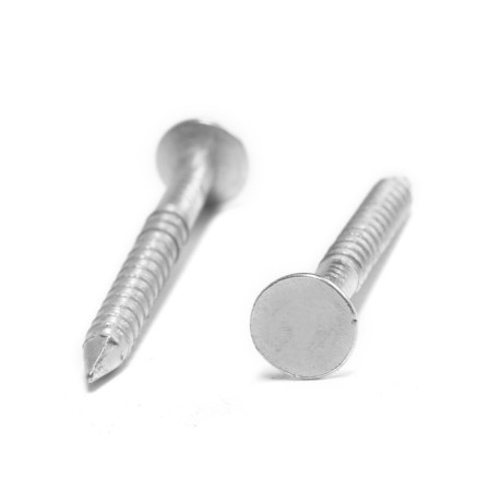 Lom nails, ruffled, galvanized, 2.5x30 mm, 5 kg-2